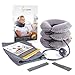 Cervical Neck Traction Device & Neck Stretcher - FDA Approved Inflatable & Adjustable Brace Collar & Neck Support Pillow - Ideal for Chronic Neck Pain Relief & Spine Alignment - Bonus Bag & Videos