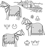 Suitability 9130 Medieval Horse Costume (With Rump Cover) Equestrian Sewing Pattern (Pattern Only)