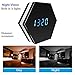 SIKVIO WIFI Hidden Camera Alarm Clock Camera HD 1080P Spy Camera Security Camera Wireless Nanny surveillance Camera with Motion Detection Night Vision
