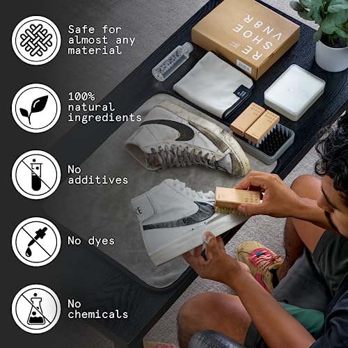 Reshoevn8r Shoe Cleaner Sneakers Kit, Essential Kit White Sneaker