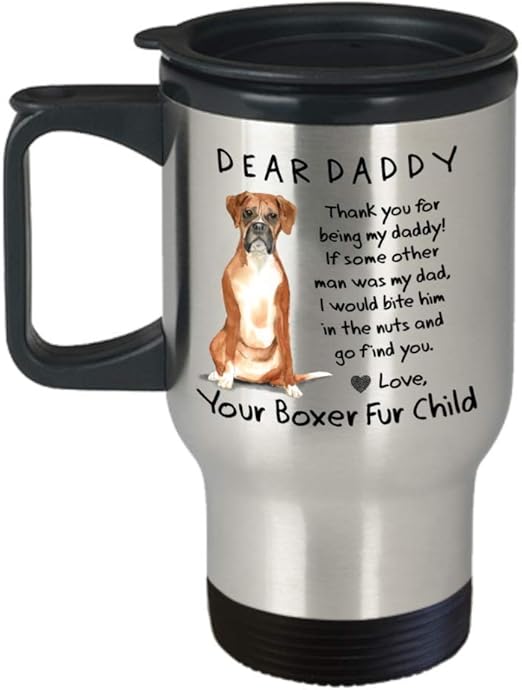 dear daddy dog mug