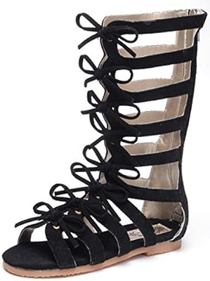 children's knee high gladiator sandals