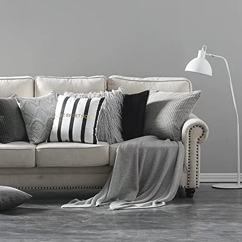 Lyweem 20 x 20 Throw Pillow Inserts Set of 2 Square Pillow Insert for Couch Large Lumbar Pillows