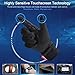 Yobenki Winter Gloves, Cycling Gloves Touch Screen Gloves Windproof Warm Gloves for Cycling Riding Running Skiing and Winter Outdoor Activities Men & Women