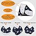 Baby Bandana Drool Bibs + Gift for Boys and Girls – Set of 8 Blue Unisex Bandana Bib, Hypoallergenic & Organic Cotton Baby Bandana Bib by Bubble Pleasure