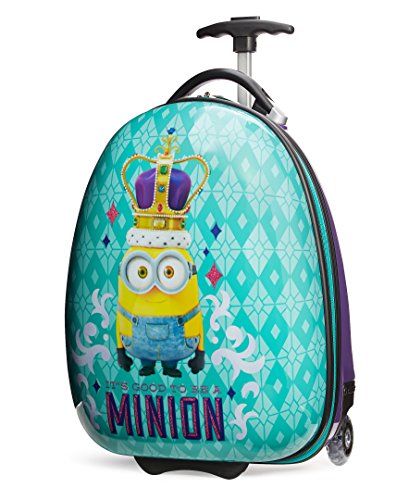 Travelpro minions kid s hard side luggage, turquoise/pu…