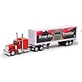 NewRay Toys Peterbilt Custom 379 with Dry Van Trailer Die Cast with Openable Door, 1:32 Scale, Kids, Gifts, Birthdays