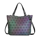 SAMSHOWME Luminous Women Purses Top Handle Satchel