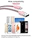 Charging Cable for iPhone 6/6s/iPhone 6/6 Plus/iPhone 5/5s,3-Pack 5ft/1.5M Lightning Cable for iPhone iOS Devices -Pink