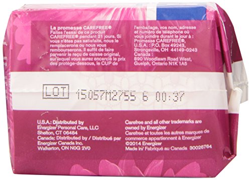 Carefree Acti-Fresh Body Shape To Go Pantiliners Thin Unscented - 22 each