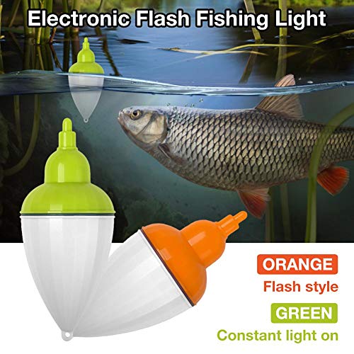funnyfeng LED Engel Schwimmer, Posen Angeln Set Schwimmt Kit mit Leuchtende Nacht, Allround Posen Friedfischposen Angeln… – Bild 6