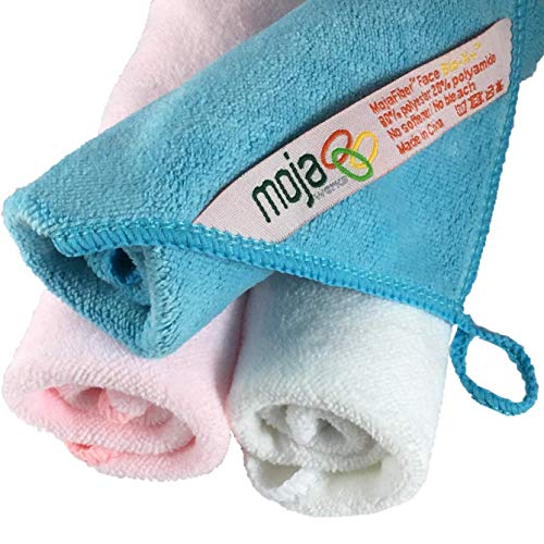 MojaWorks Microfiber Face Cloth Cleaning Heavy Duty Stitching, Dual