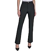 Karl Lagerfeld Women's Wide Leg Ponte Polished Pant