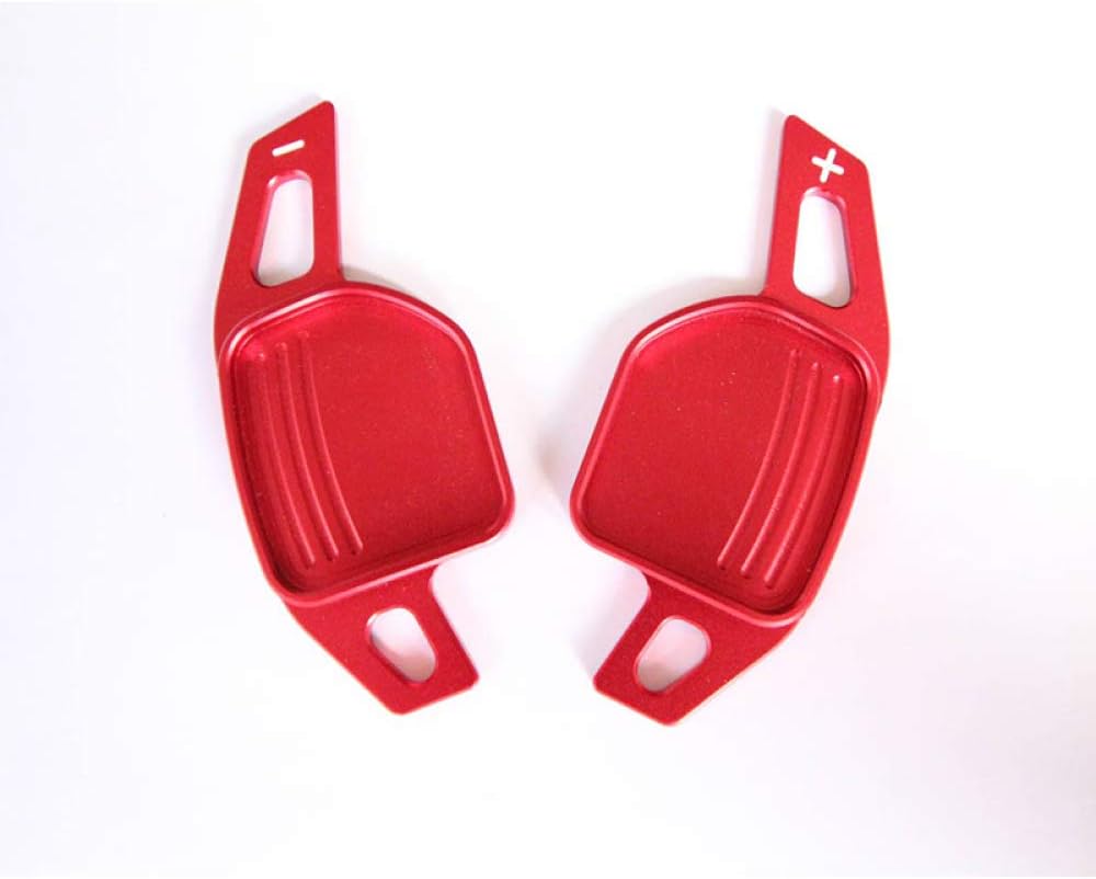 WESQAQ for Audi A3 A4 A4L A5 A6 A7 A8 Q3 Q5 Q7 TT S3 R8 1 Pair Car Sports Steering Wheel Shift Paddle Shifter fit Red Silver Black Blue