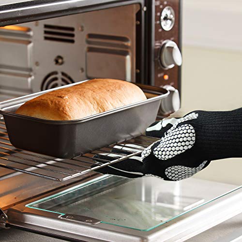 ZERLA-Heat-Resistant-Gloves--Protective-Gloves-Withstand-Heat-Up-to-932--Use-As-Oven-Mitts-Pot-Holders-Heat-Resistant-Gloves-for-Grilling--Features-5-Cuff-for-Forearm-Protection
