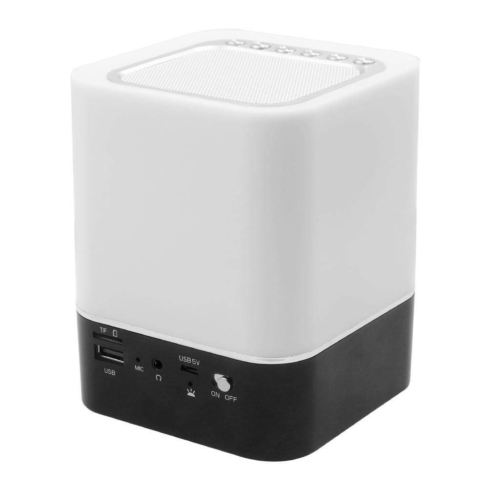 no-branded YAGMGUS Wireless Speaker Alarm Clock LED Digital Electronic Table Watch Wake Up Light Nix