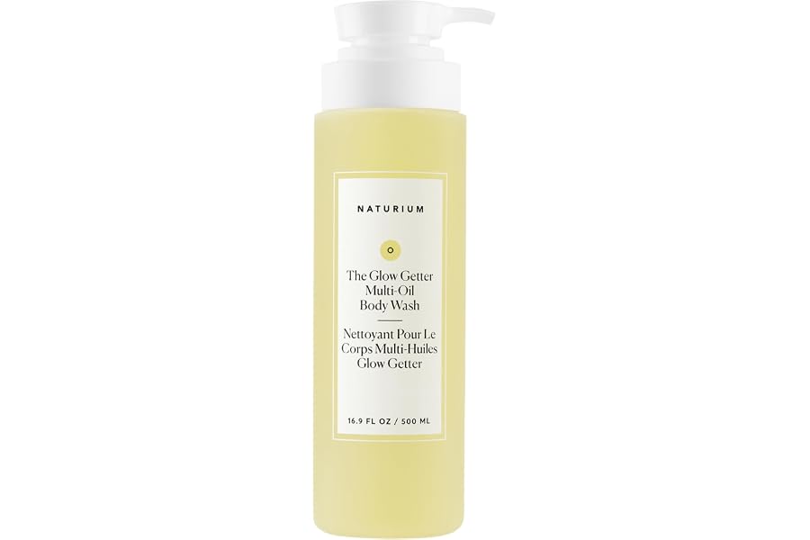 Naturium The Glow Getter Multi-Oil Hydrating Body Wash, Gentle Cleanser, 16.9 oz product image