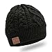 Enjoybot Bluetooth Beanie Wireless Knit Winter Hats Cap with Built-in Stereo Speakers and Microphone for Outdoor Sports