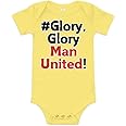 CazellaStore Manchester United, baby gift, football fan Baby short sleeve one piece