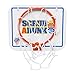 The Dunk Collection Scrub a Dunk Baby Bath Toy Basketball Hoop That Makes Bathing Fun & Keeps Kids Happy in The Tub | 2 in 1 Sponge Ball for Shooting and Cleaning, Suction Cups & Sticky Pads Included