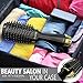 Ecardy Hair Dryer Brush - Round Brush Hair Dryer and Volumizer - Ionic Blow Rotating Dryer Air Brush in One - Hair Dryer Brush for Short Hair Straightener