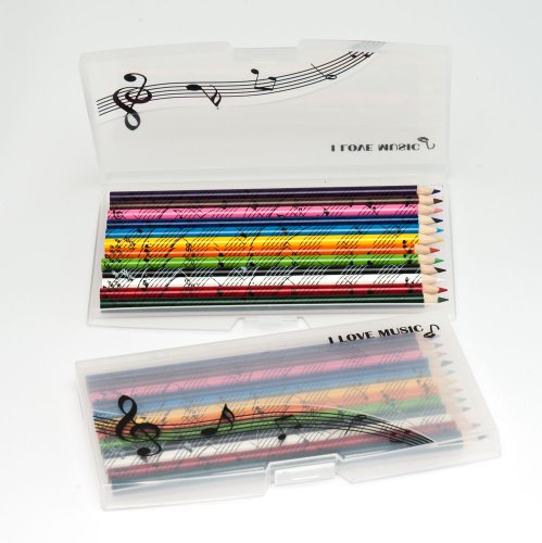 Music Treasures Music Staff Pencil Box