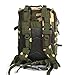 Z ZTDM 40L Outdoor Tactical Molle Backpack 3 Day Assault Pack Military Rucksacks,Bug Out Bag for School Traveling Camping Hiking Trekking,900D Waterproof (Jungle Camouflage)
