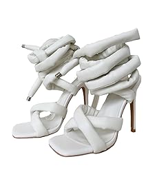 Frankie Hsu Luxury Women's Ankle Leg Lace Up Gold
