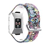 Xiangmi for Fitbit Ionic Bands,Soft Silicone Sport Breathable Replacement Accessories Bracelet Strap Band with Ventilation Holes for Fitbit Ionic Smart Fitness Watch Women Men