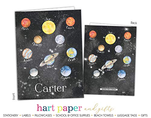 Amazoncom Planets Outer Space Solar System 2 Pocket Folder