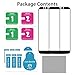 MP-MALL 2-PACK Motorola Moto E5 Plus Full Cover Case Friendly Tempered Glass Screen Protector