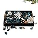 Qingbei Rina Blue Potpourri, Ocean Scent Potpourri, Coastal Beach Vase Bowl Filler, Home Fragrance Satchel Party Wedding Dinning Decor,Fragrance Vial Include,10 oz