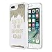 Kate Spade New York Clear Liquid Glitter Case for iPhone 8 Plus & iPhone 7 Plus - Glitter is My Favorite Color (Gold)