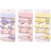 3 pack Hair Clips for Girl and Women 2.36 inch Fashion Hair Clips Set Pearl Acrylic Resin Hair Accessories for Thick Hair