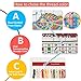 Printed Cross Stitch Kits 11CT 9X9 inch 100% Cotton Holiday Gift DIY Embroidery Starter Kits Easy Patterns Embroidery for Adults Crafts DMC Stamped Cross-Stitch Supplies Needlework Tiger and Bee