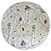 Zen Life The Original Burrito Blanket - Wrap Yourself Up as a Giant Human Burrito - Tortilla Taco Round Beach Towel for Kids or Adults