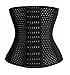 Corset Outlet Waist Trainer Corset for Weight Loss Sport Body Shaper Tummy Fat Burner, Black, Small