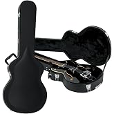 Gator Cases Hard-Shell Wood Case for 335-Style Guitars (GWE-335) | Protect your Strat or Tele styled guitar in a hardshell case with moisture-resistant tolex, lockable latches, and storage.