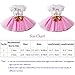 Girl Newborn It's My 1st/2nd Birthday Shinny Printed Tutu Princess Dress Outfit Set Pink (1 Years)