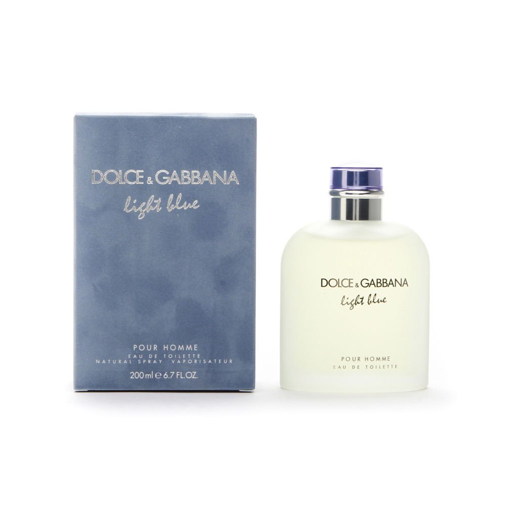 D&G DG LIGHT BLUE POUR HOMME EDT, Multi-colored, 6.7 Ounce