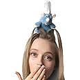Jeffan 1 PCS Remy Headband, Mouse Plush Cute Mouse Stuffed Animal Headwear Cartoon Costume Props Funny Gifts for Adults