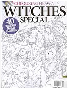 Coloring Heaven Witches Special Coloring Book Issue 40 2018 Amazon Com Books