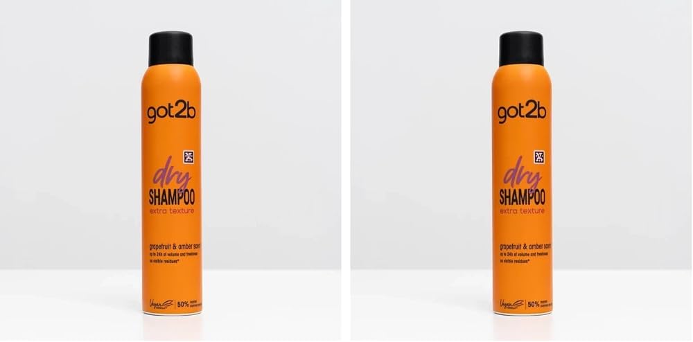 Got2B Fresh It Up Dry Shampoo 200ml Pack of 2 No White Residue Texture