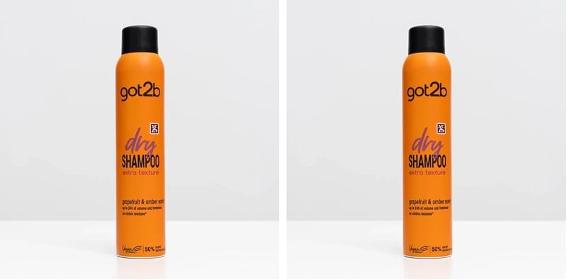 Got2B Fresh It Up Dry Shampoo 200ml Pack of 2 No White Residue Texture