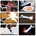 Kitchen Blow Torch, Cooking Torch, Culinary Chef Torch Lighter, Refillable Butane Torch with Safety Lock, Adjustable Flame for DIY, CremeBrulee, BBQ, Baking and Soldering (Without Gas)