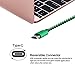 Type C Charger Cable, Sixsim 5 Pack 6ft Nylon Braided USB C Charger Cable for Google ChromeBook Pixel, Nexus 6P 5X, LG V30 V20 G6, New Macbook, Samsung S8, Note 8, ZTE ZMax Pro and More