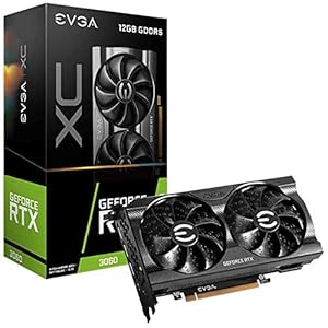 EVGA GeForce RTX 3060 XC Gaming, 12G-P5-3657-KR, 12GB GDDR6, DualFan, metalen backplate