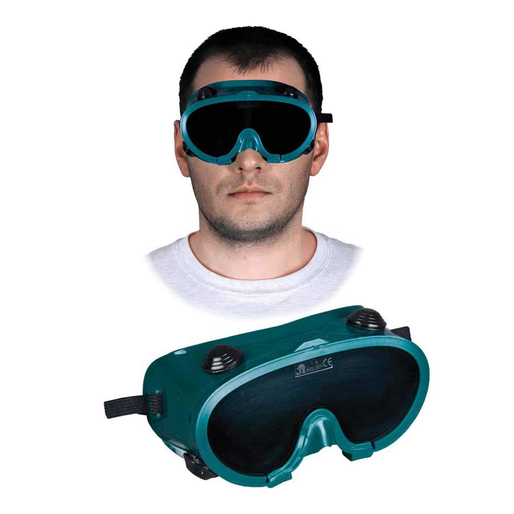 Reis Gog-Spark Protective Welding Goggles, Green-Black, Uni Size, Pack of 20