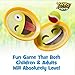 YoYa Toys Toss and Catch Smiley Ball Game 2 Disc Paddles, 2 Balls (One Big and One Small) - PVC Carry Bag Idea with Stunning Packaging - Safe, Durable and Family Friendly Game Set
