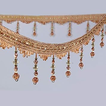 Amazon Com Mopolis Diy 1m Curtain Sewing Tassel Fringe Trim